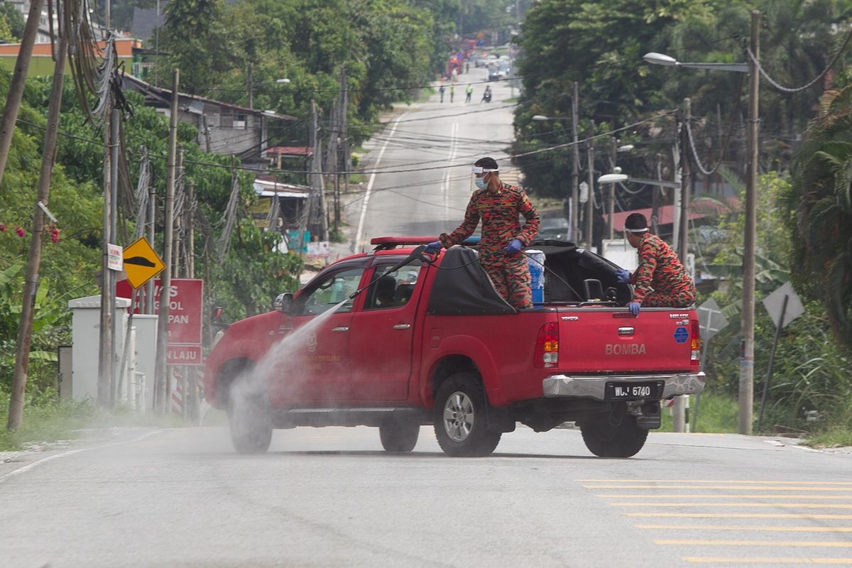 雪州4红色疫区 增58确诊病例