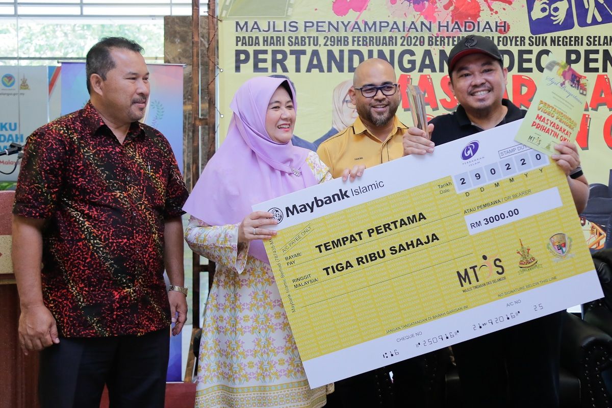 Pertandingan video pendek pamer kreativiti OKU