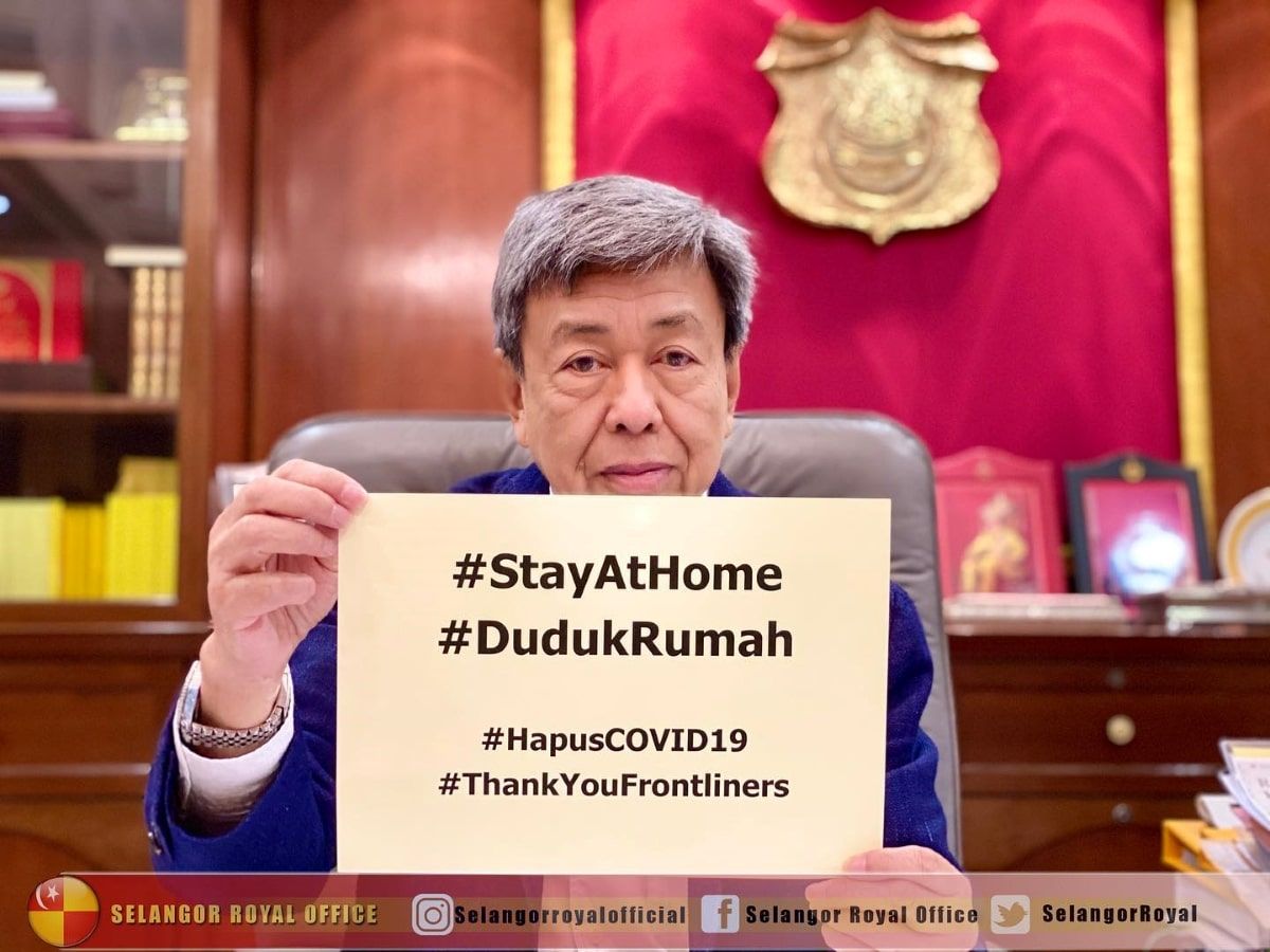 Selangor Sultan expresses concern over MCO non-compliance