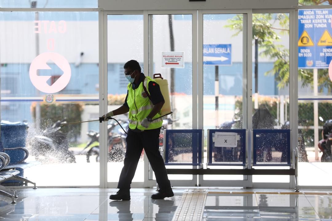 தூய்மைப் படுத்தும் பணிகளுக்காக முணையம் 17 இரு நாட்களுக்கு மூடப்பட்டது