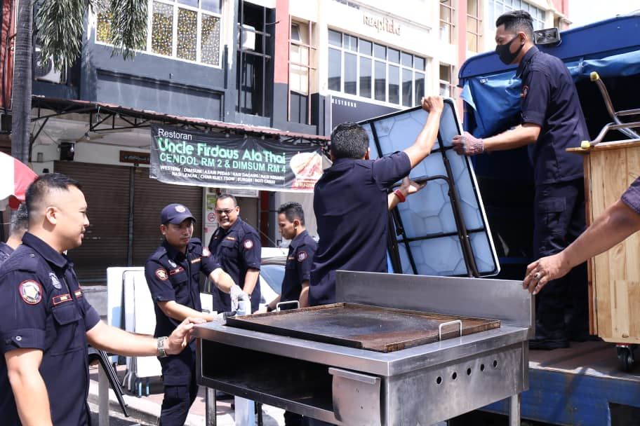 MBSA sita barang niaga di kaki lima