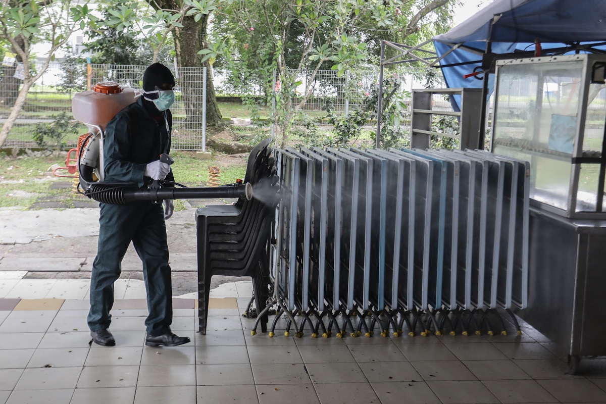 MBSA follows SOP in conducting disinfection operation