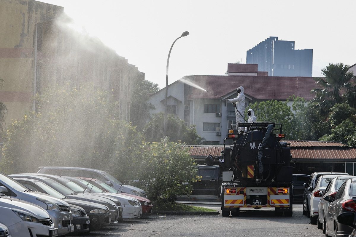 47冠病疫区大消毒