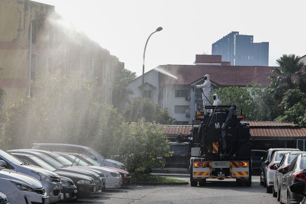 47冠病疫区大消毒