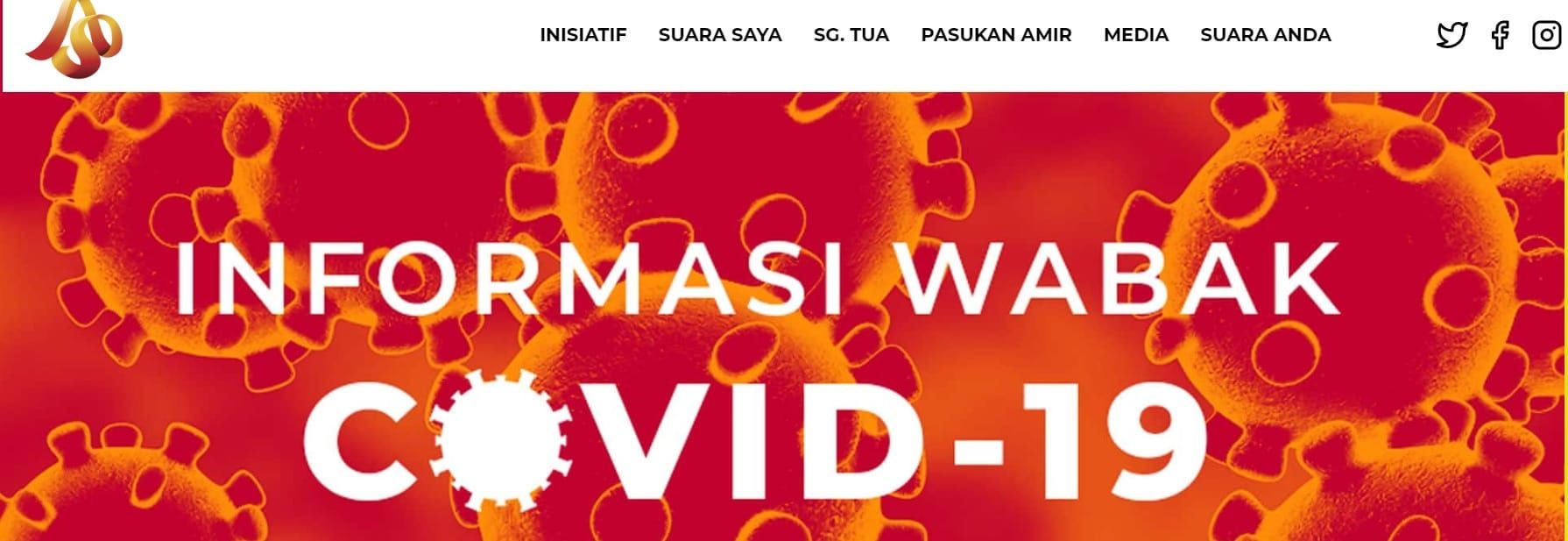 கோவிட்-19 நிலவரம் அறிய சிறப்பு அகப்பக்கம்! சிலாங்கூர் அரசு ஏற்பாடு