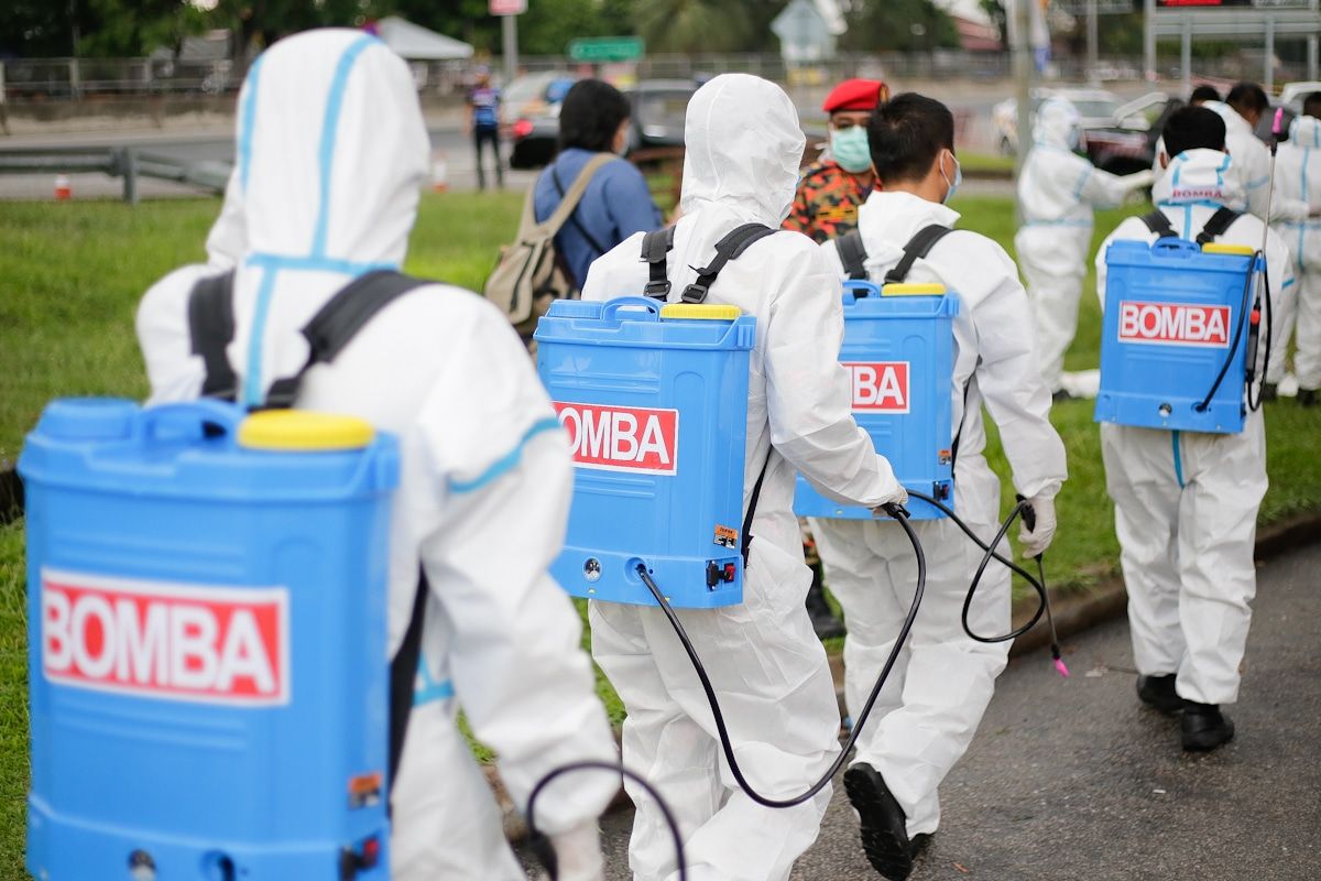 சிலாங்கூரில் மக்கள் கூடும் பகுதிகளில் கிரிமி நாசினி தெளிப்பு நடவடிக்கை!