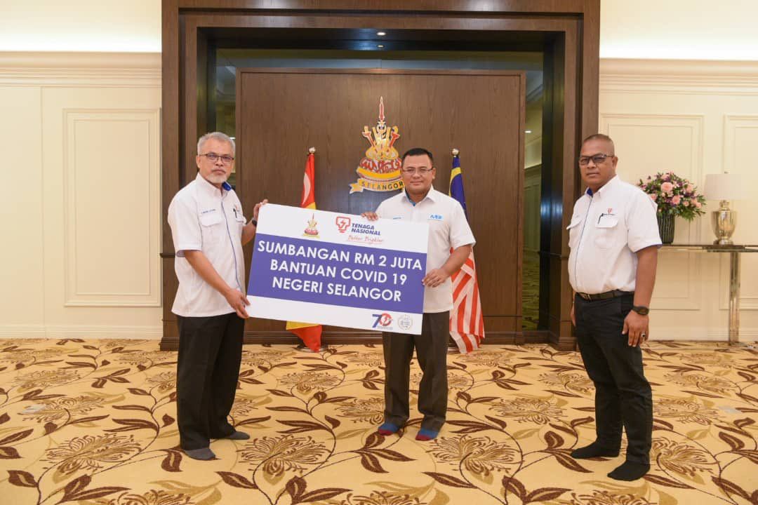 TNB donates RM2mil to Selangor Covid-19 fund