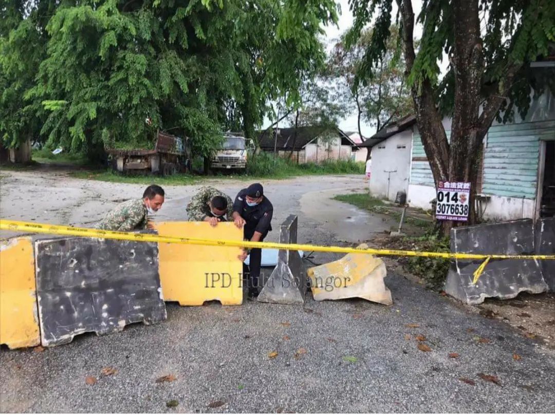 Action will be taken against removal of road barriers