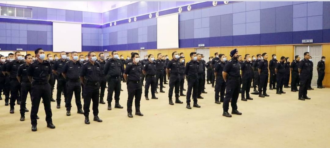 2,688 warga polis, keluarga jalani kuarantin