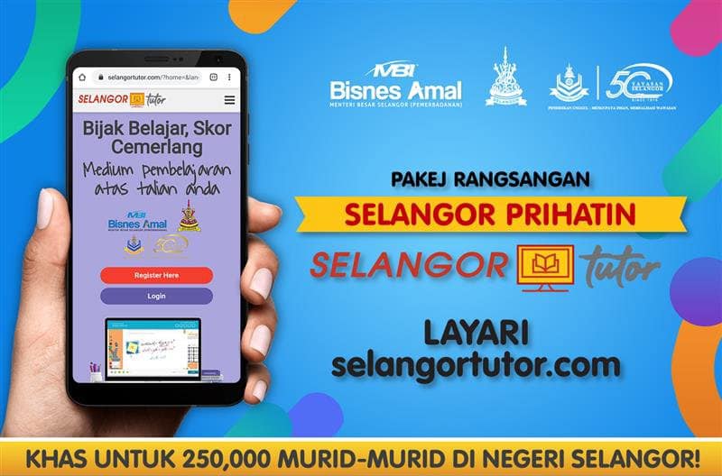 Selangor Tutor jadi pilihan pelajar, 80,000 daftar