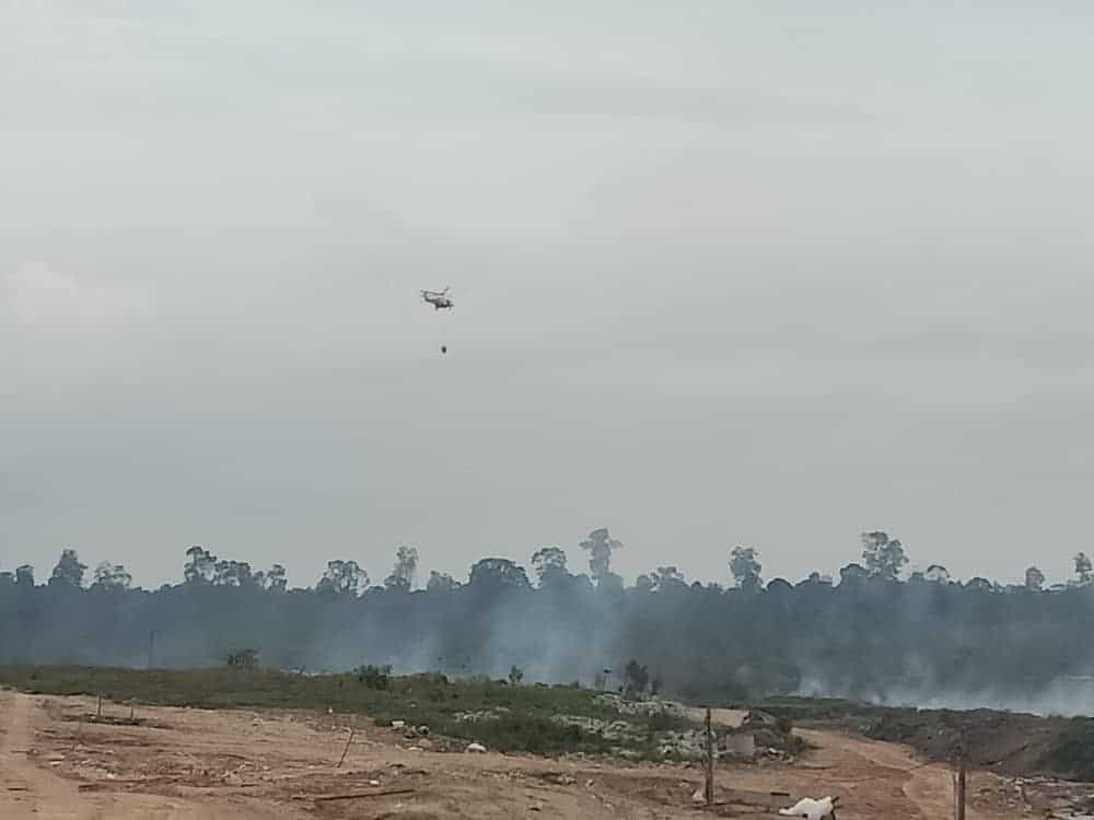 Bina kolam takungan lembapkan tanah, elak hutan terbakar