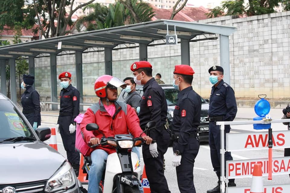 PKP: IPD Petaling Jaya terima bantuan kekuatan FRU