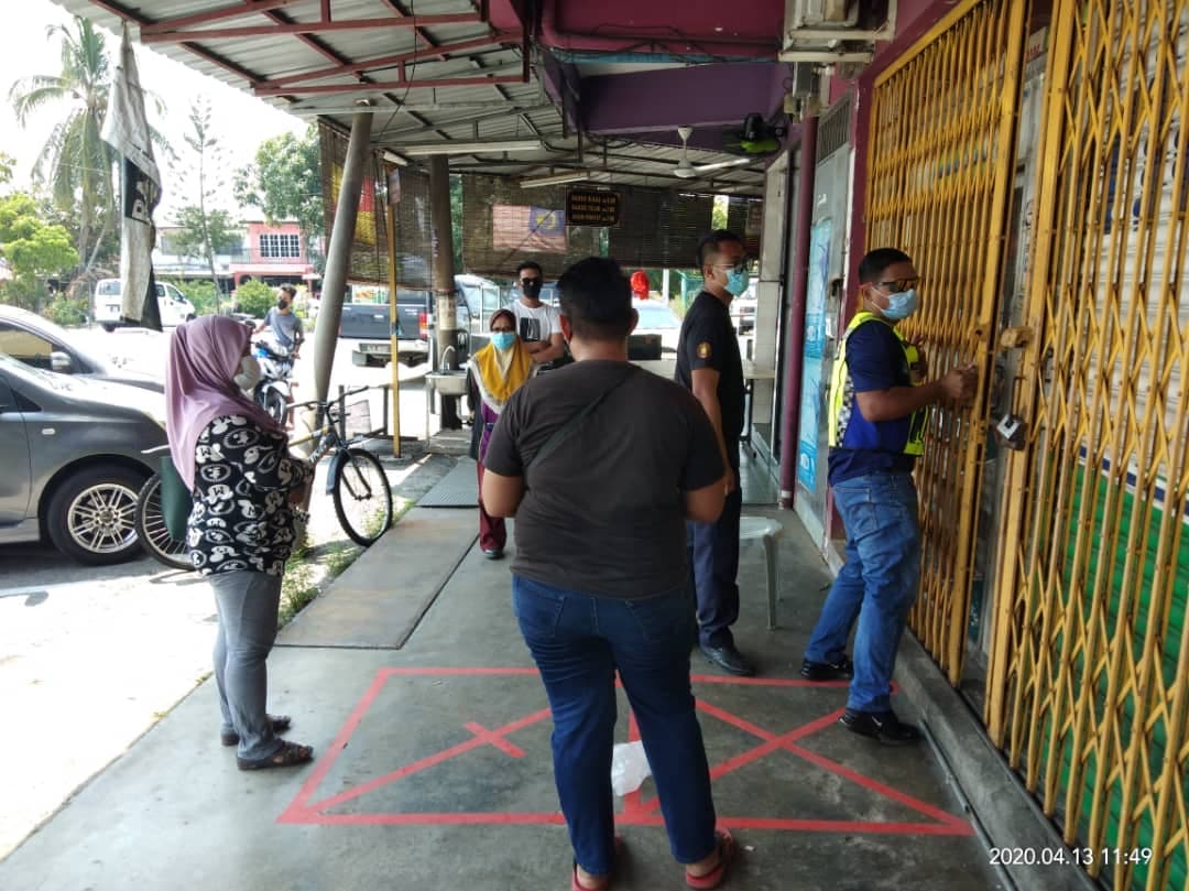 MDSB sita 13 premis dan gerai ingkar PKP, tiada lesen
