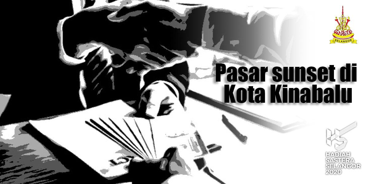 Pasar sunset di Kota Kinabalu