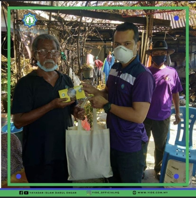 Yide bantu mangsa kebakaran di Gombak