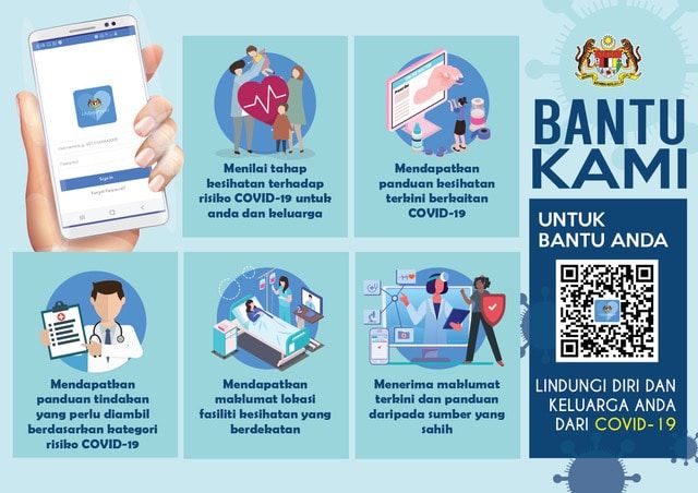 Covid-19: Aplikasi MySejahtera bantu pengguna nilai kesihatan sendiri