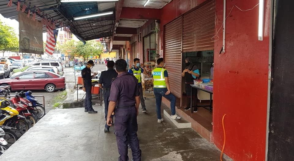 IPD Petaling Jaya tangkap enam individu gagal patuh PKP