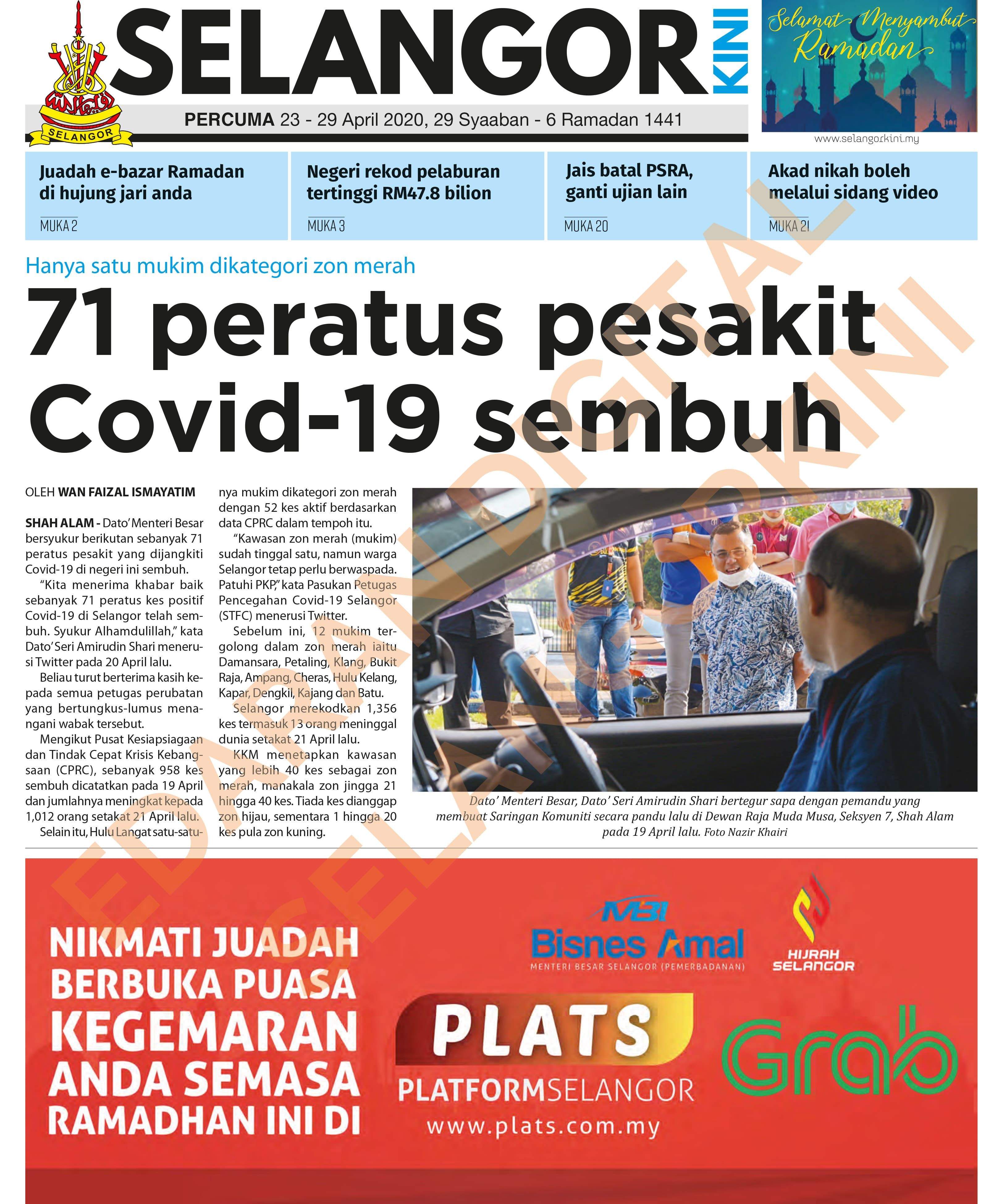 SelangorKini 23 - 29 April 2020