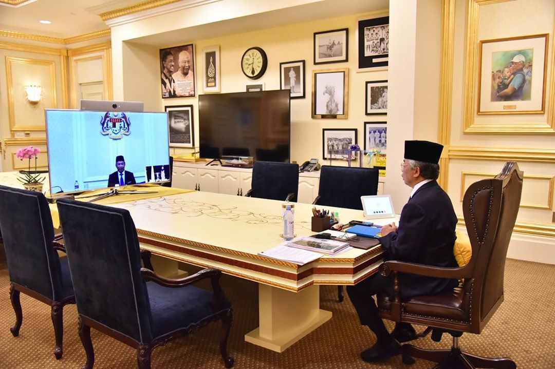 Agong, PM mesyuarat Pra-Kabinet kali kedua secara sidang video