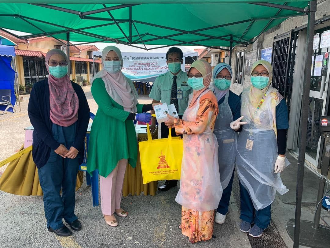 500 kit penjagaan diri untuk penduduk, petugas Covid-19
