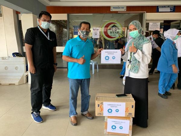 Yide terus beri sumbangan kepada hospital
