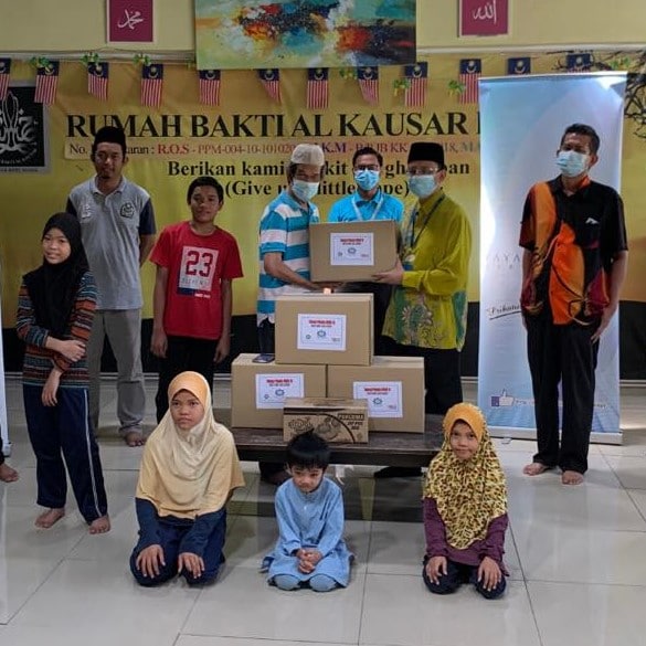 Yide-Mais sumbang makanan asas sempena Ramadan