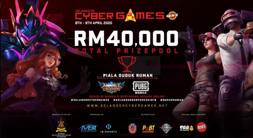 Selangor anjur permainan siber Piala Duduk Rumah, tawar RM40,000