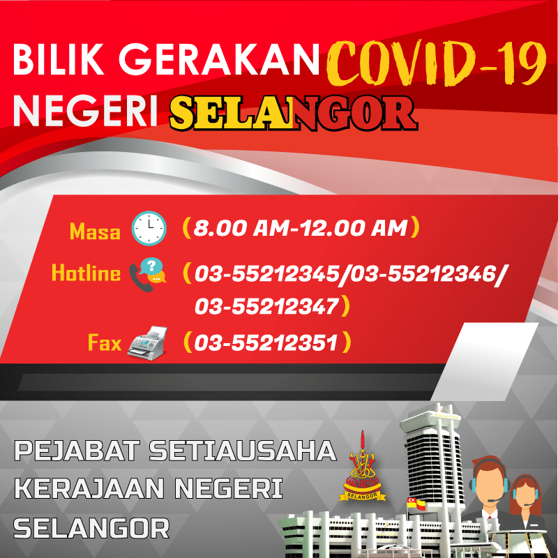 Rakyat jadi keutamaan, Selangor pantau 24 jam situasi wabak