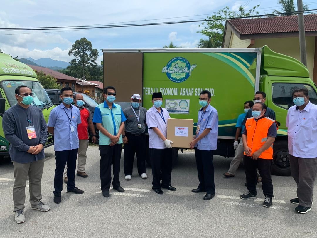 Yide sumbang lebih 300 kotak makanan bantu penduduk Sungai Lui