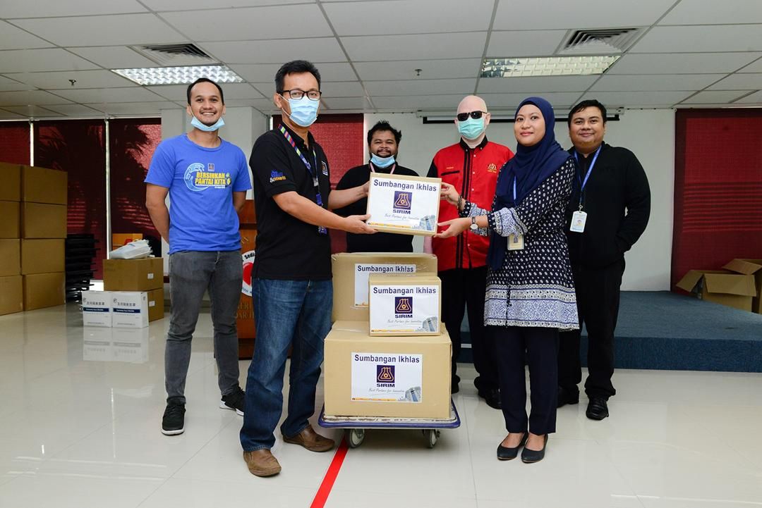 Sirim sumbang alat pelindung muka kepada petugas kesihatan