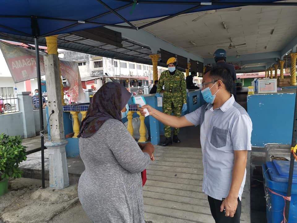 适耕庄巴刹1小贩确诊  黄瑞林吁加强防疫勿恐慌