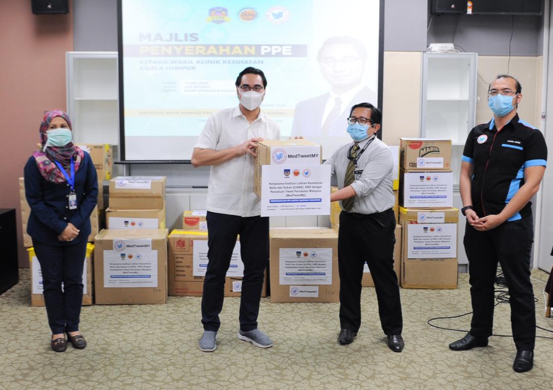 Institut kemahiran belia di Sepang hasilkan PPE buat barisan hadapan