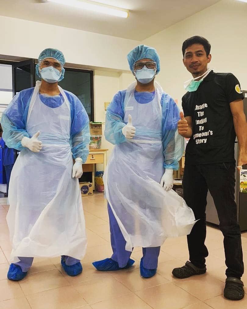 Suami isteri sibuk kekang Covid-19, dua bulan terpisah dengan anak