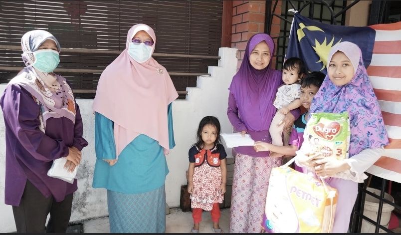 ADN Lembah Jaya hulur bantuan, sumbangan Pusat Wanita Berdaya