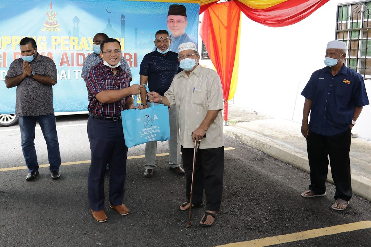 Penduduk Sungai Tua dibekal juadah berbuka puasa setiap hari