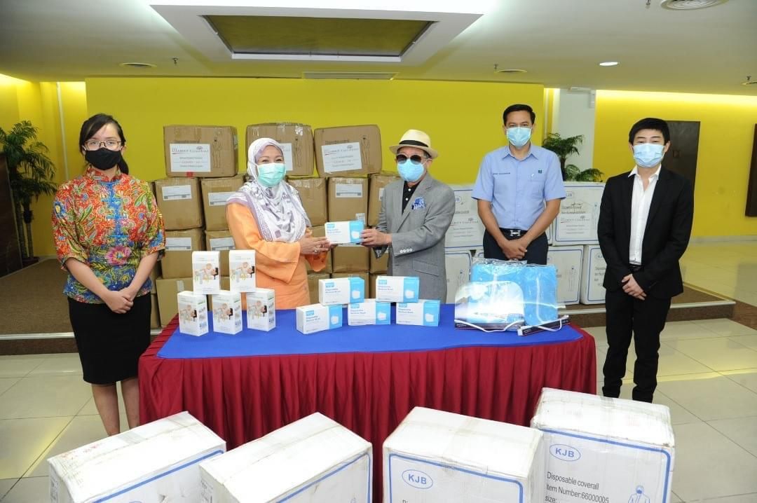 கோவிட்-19: தனியார் நிறுவனங்களிடம் இருந்து எம்பிஎஸ்ஜே உதவிப் பொருட்களை பெற்றுக் கொண்டது