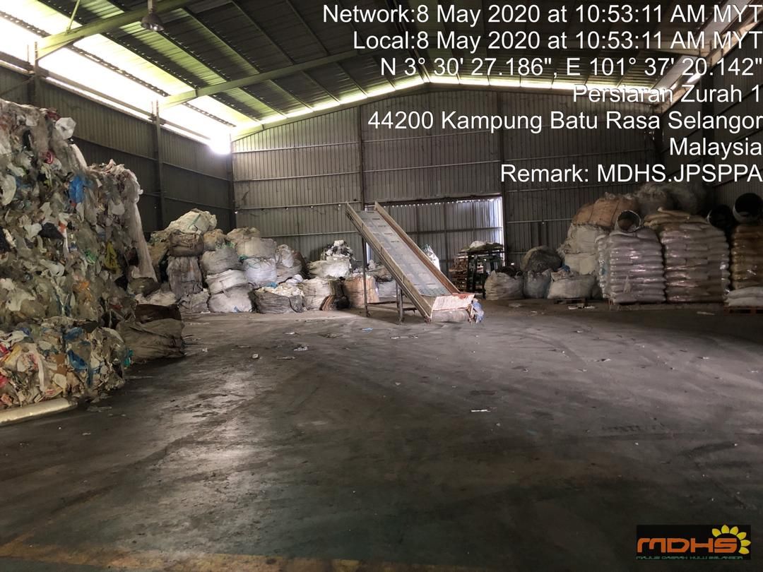 雪去年至今602塑料回收厂被控 罚款额高达639万