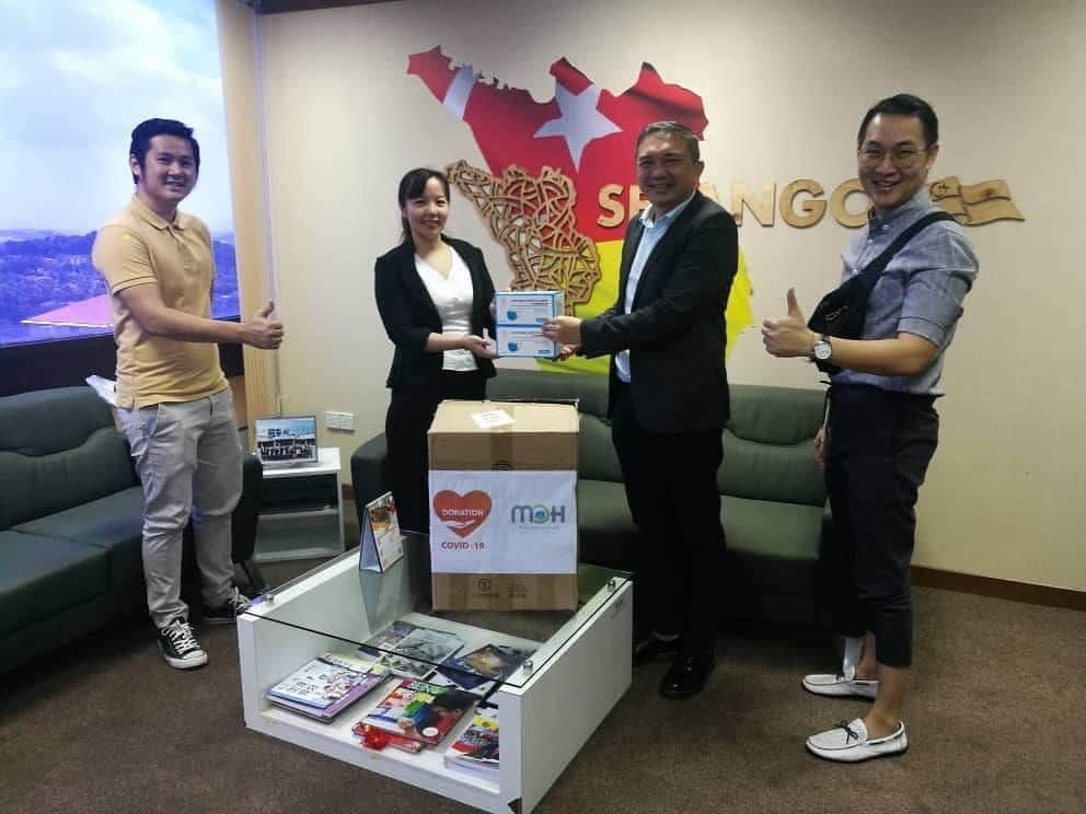 14,000 pelitup muka diagih kepada penduduk Kinrara