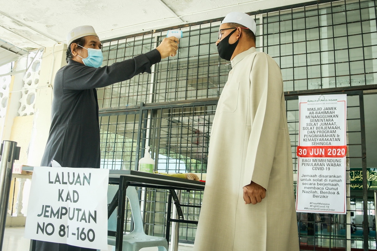 Jemaah positif Covid-19, aktiviti masjid lapangan terbang Subang ditangguh
