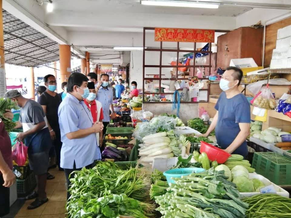 Kajang market reopens with stringent SOP