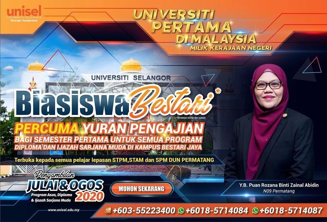Unisel tawar biasiswa buat pelajar DUN Permatang