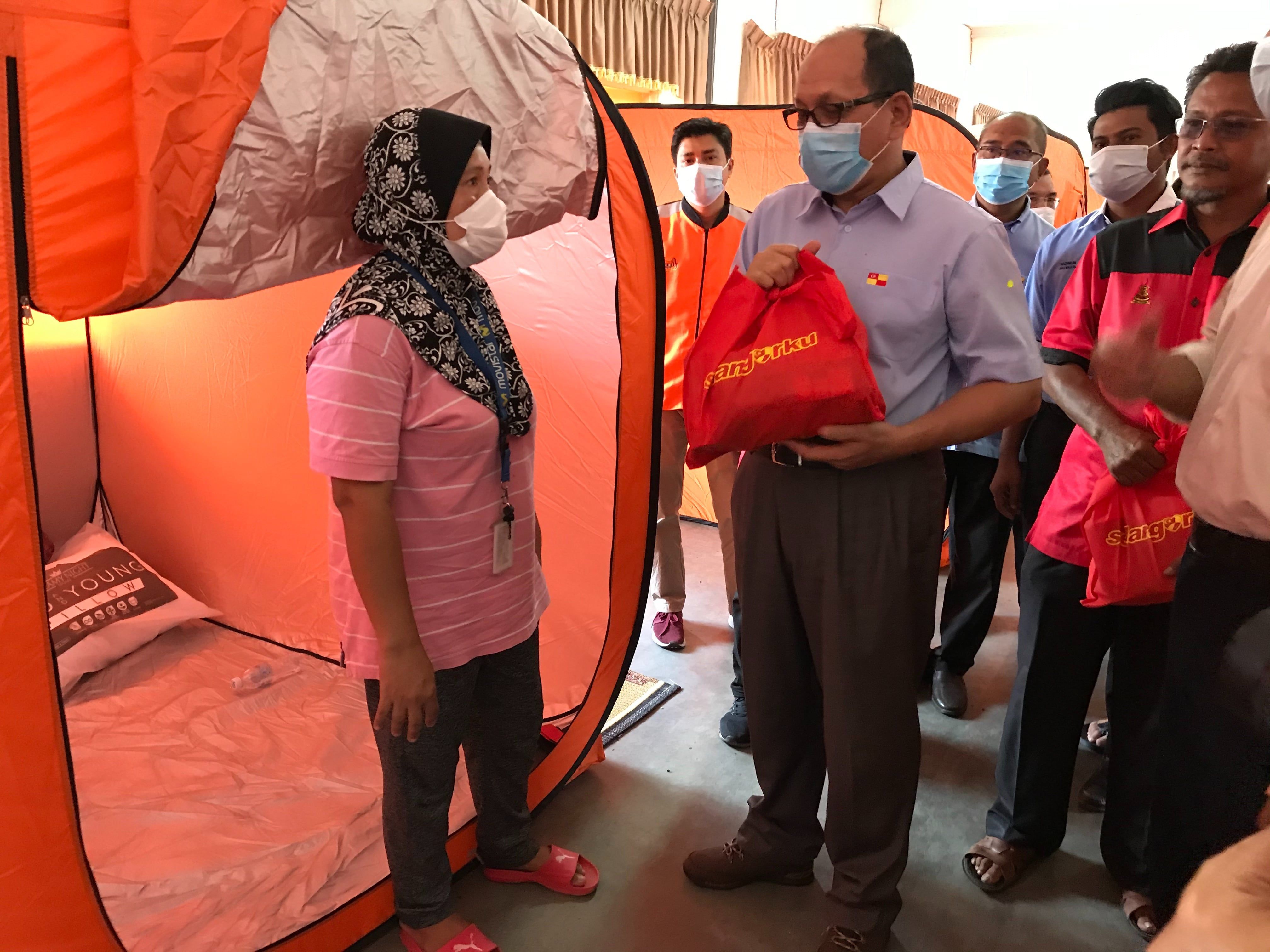 Lima pam, satu kunci air untuk projek tebatan banjir Sungai Labu