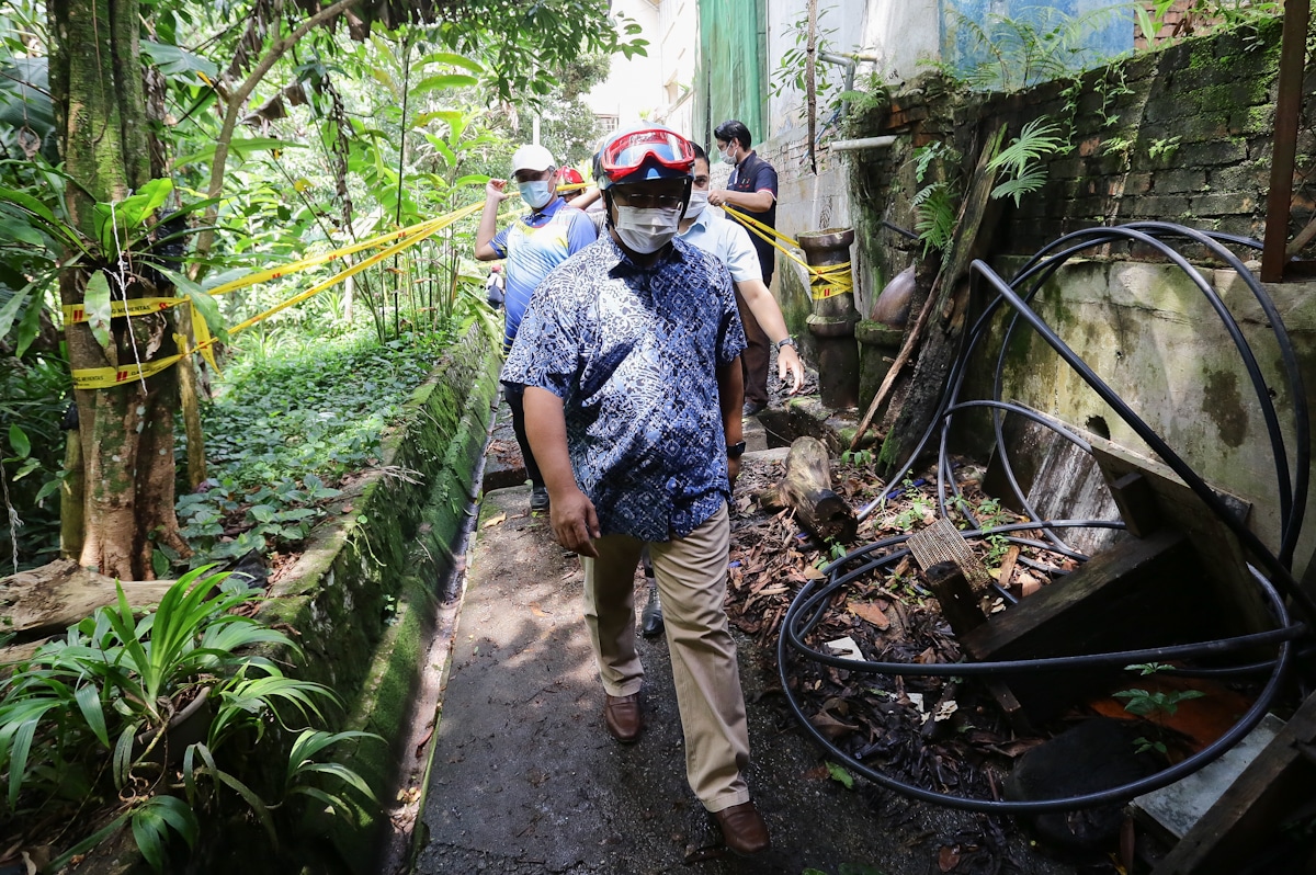 MB: RM54,810 allocated for residents affected by Bukit Antarabangsa landslide