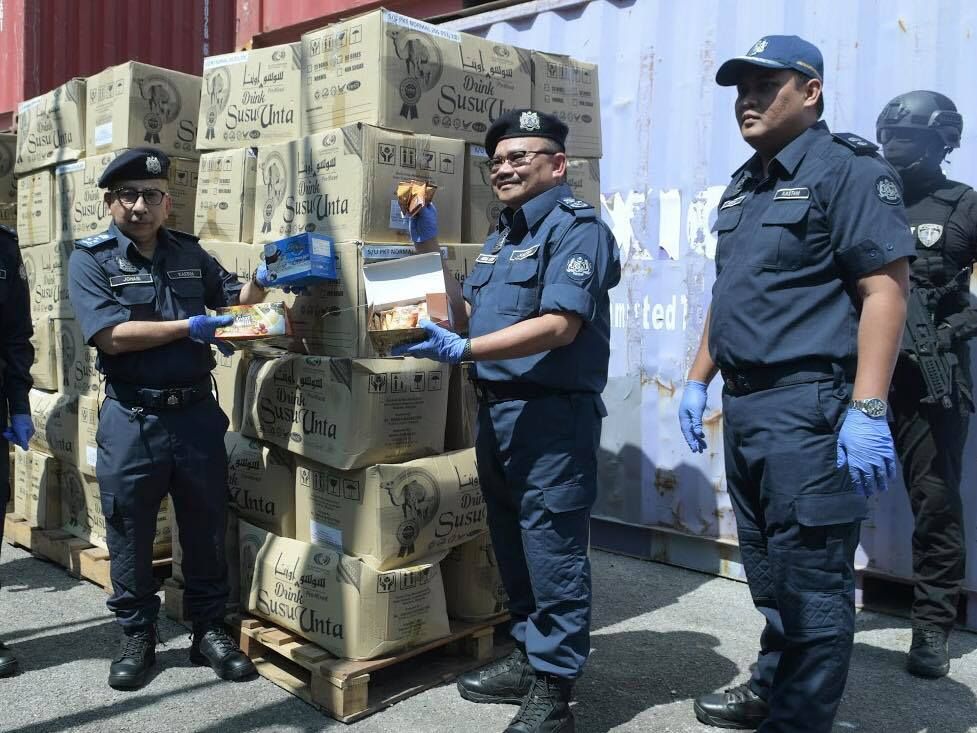 Camel milk mixed with ketamine worth RM100mil seized
