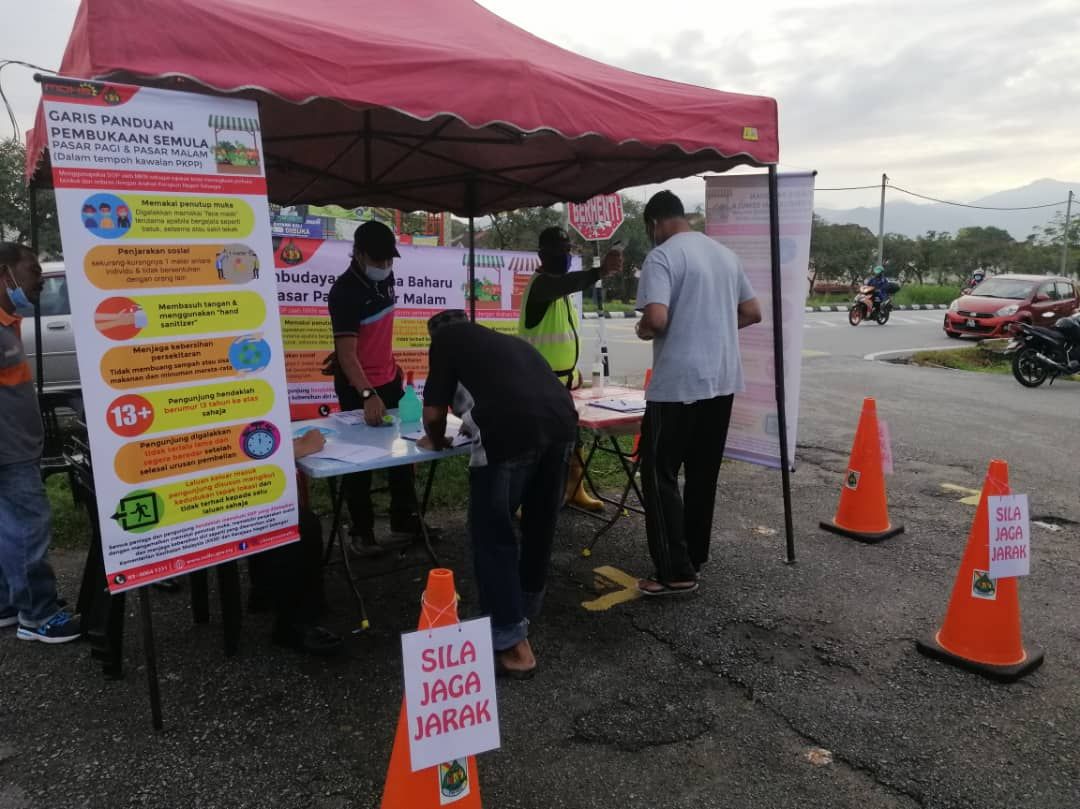MDHS beri amaran peniaga langgar SOP pasar