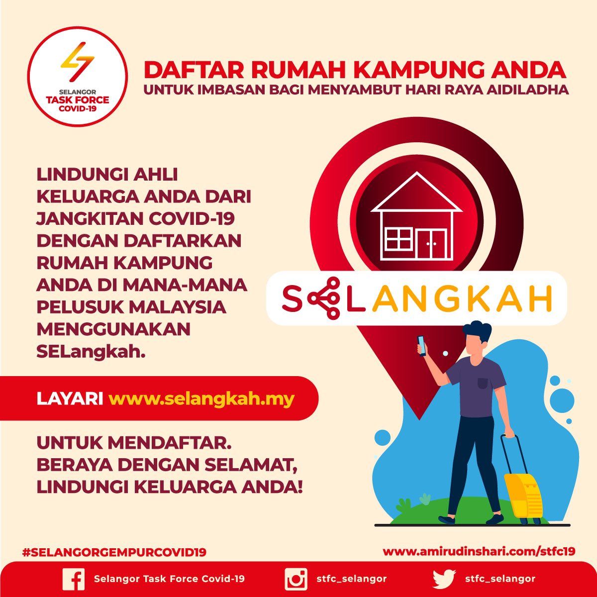 Lindungi rumah, keluarga dengan SELangkah sempena Aidiladha