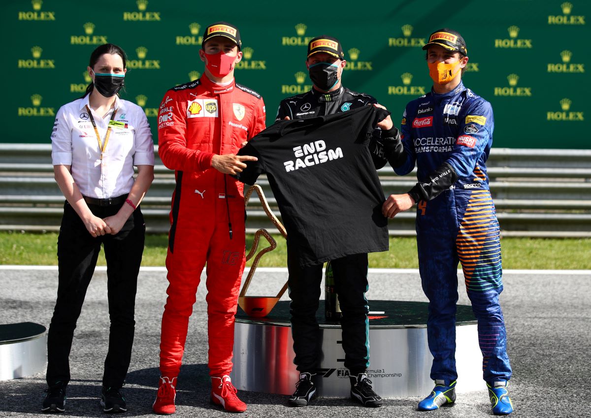 Even without a crowd, F1 is happy to be racing again