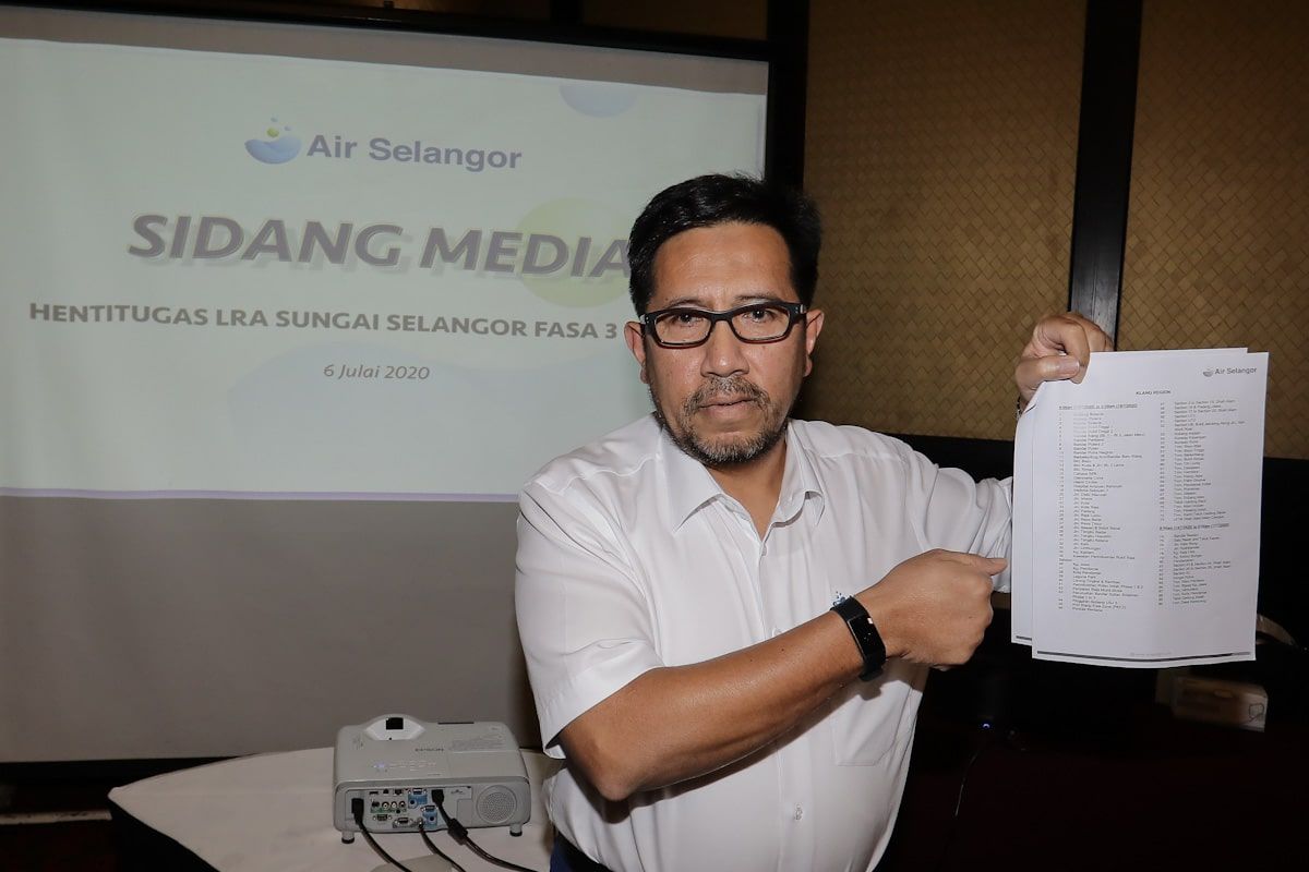 Shah Alam, Klang dan Gombak antara kawasan terawal terima air