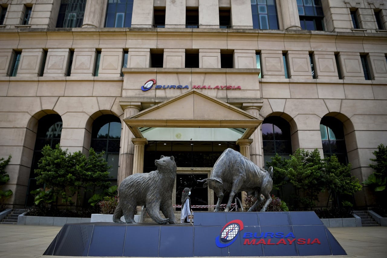 Bursa Malaysia kekal rendah, tuntutan pengangguran, prestasi lemah pasaran saham AS