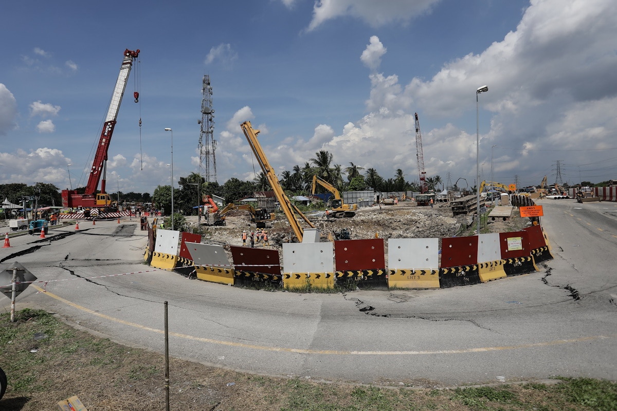 Baik pulih tanah mendap di Johan Setia siap minggu depan